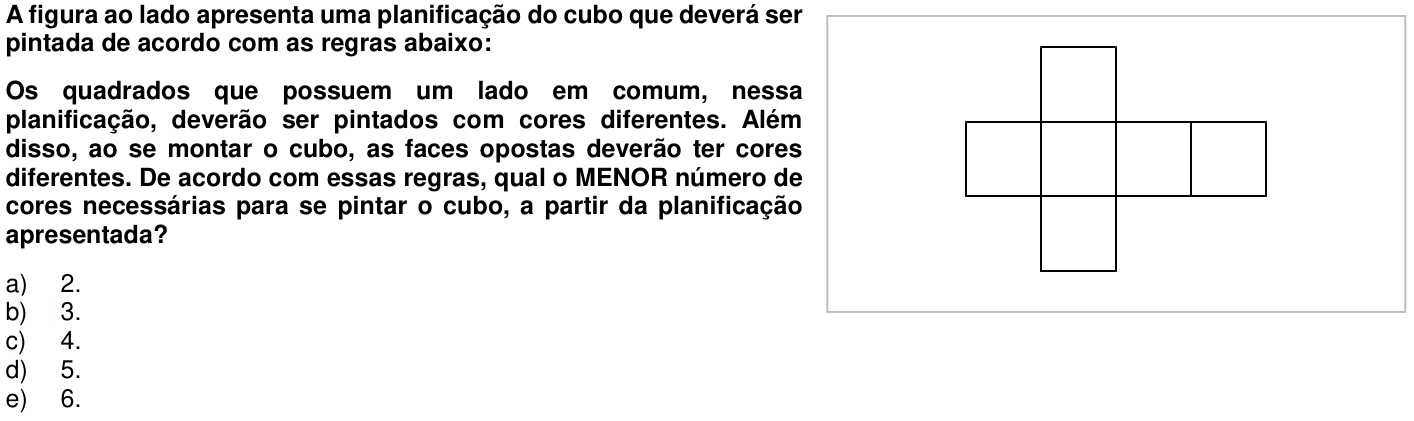 Questão 31 no caderno 1ª fase da UFPR 2014