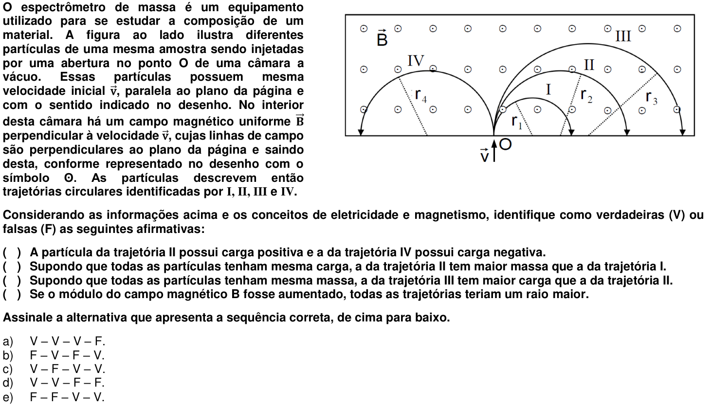 Questão 59 no caderno 1ª fase da UFPR 2014
