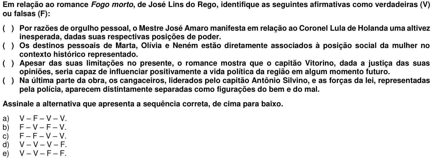 Questão 33 no caderno 1ª fase da UFPR 2015