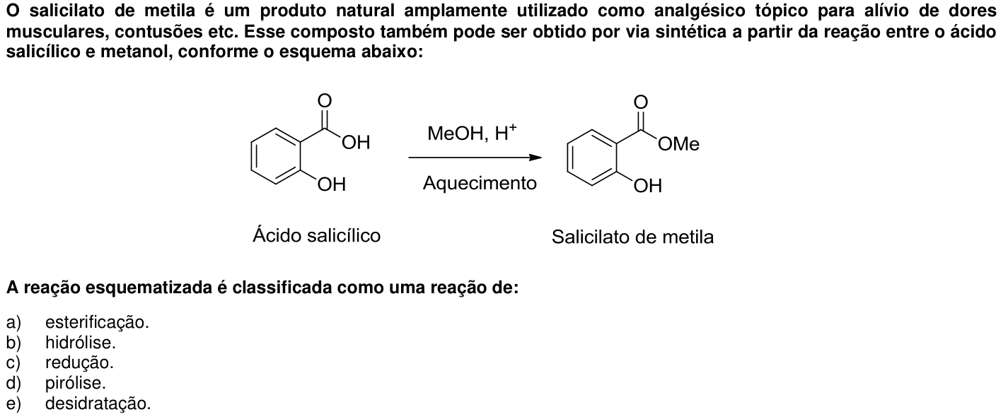 Questão 42 no caderno 1ª fase da UFPR 2015