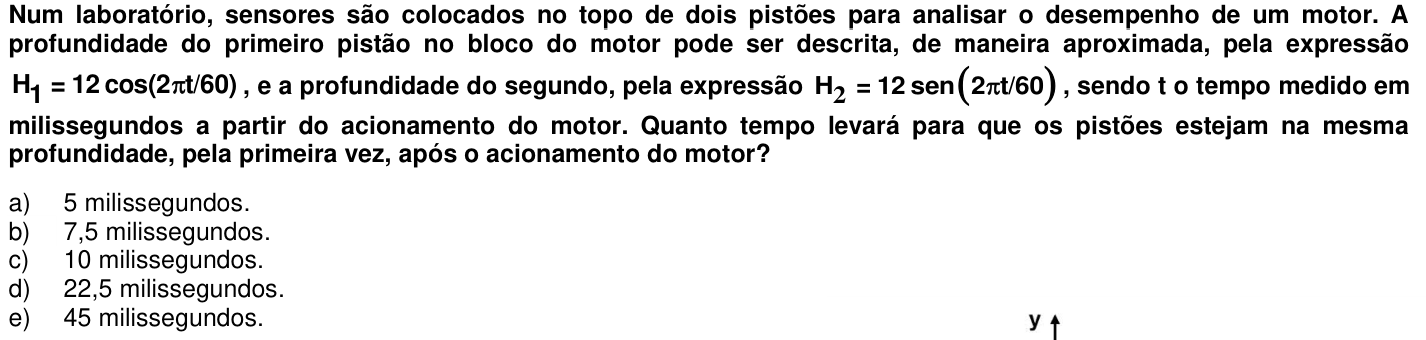 Questão 61 no caderno 1ª fase da UFPR 2015