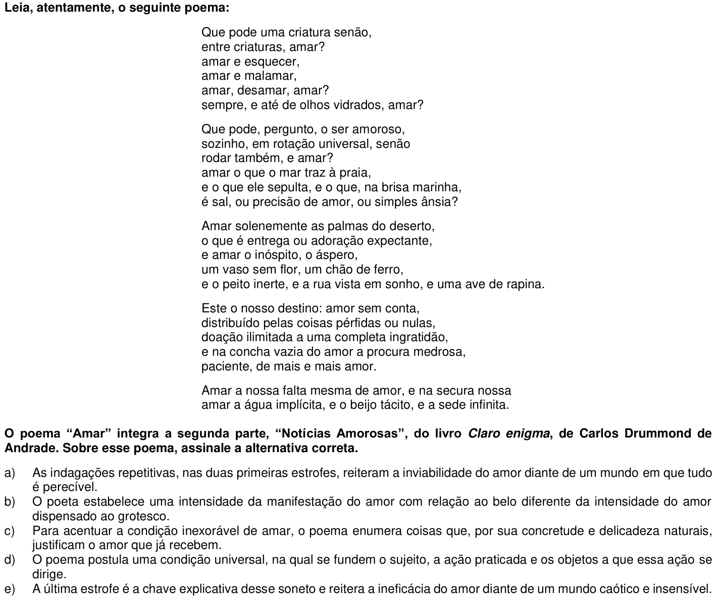 Questão 17 no caderno 1ª fase da UFPR 2016