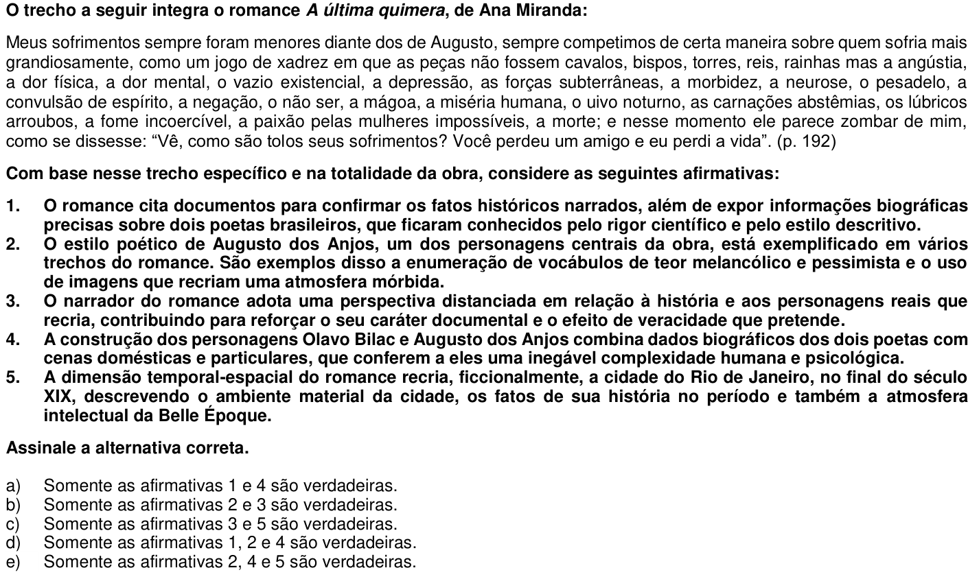 Questão 18 no caderno 1ª fase da UFPR 2016