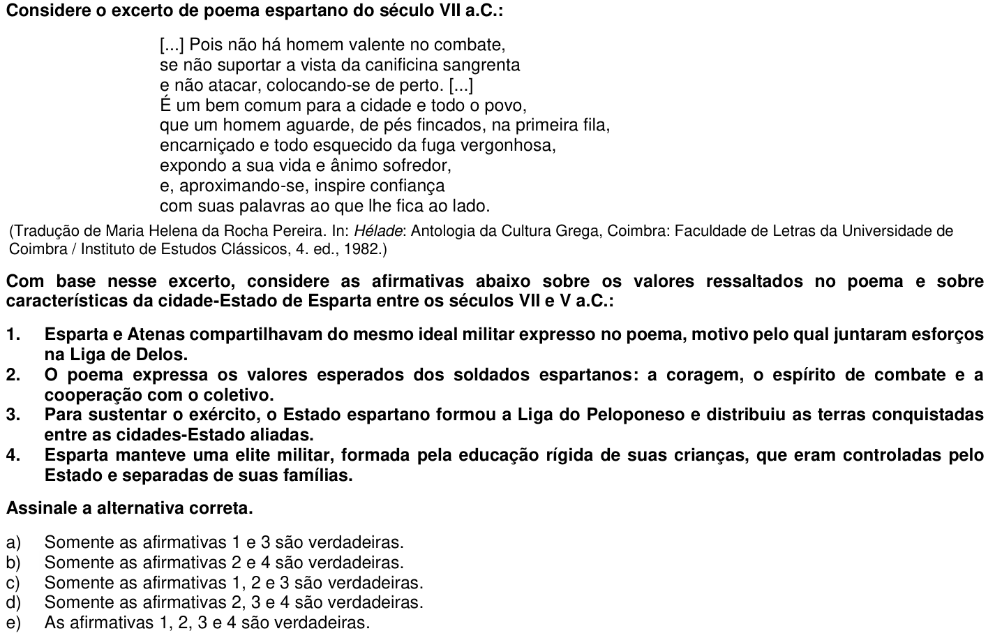 Questão 19 no caderno 1ª fase da UFPR 2016