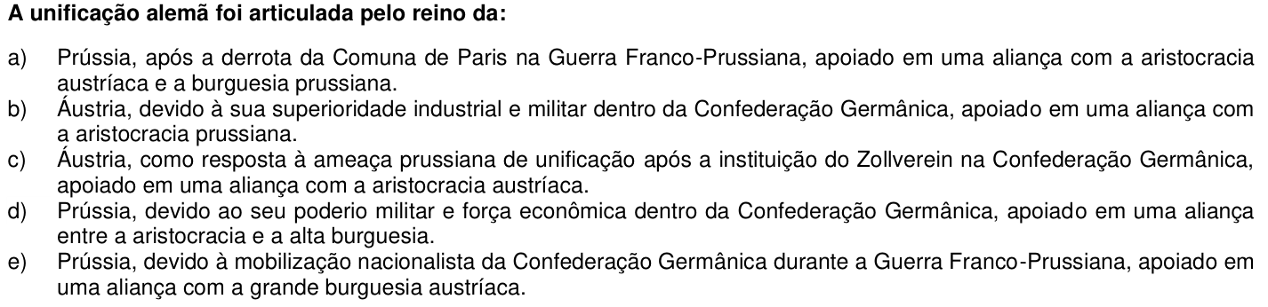 Questão 27 no caderno 1ª fase da UFPR 2016