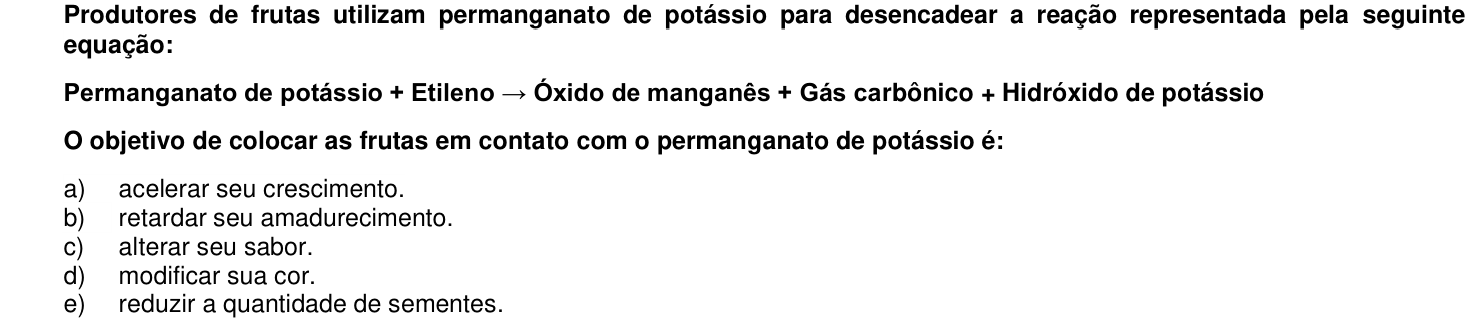 Questão 68 no caderno 1ª fase da UFPR 2016