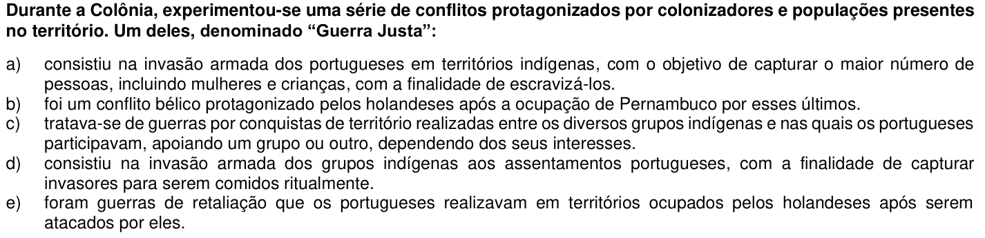 Questão 22 no caderno 1ª fase da UFPR 2017