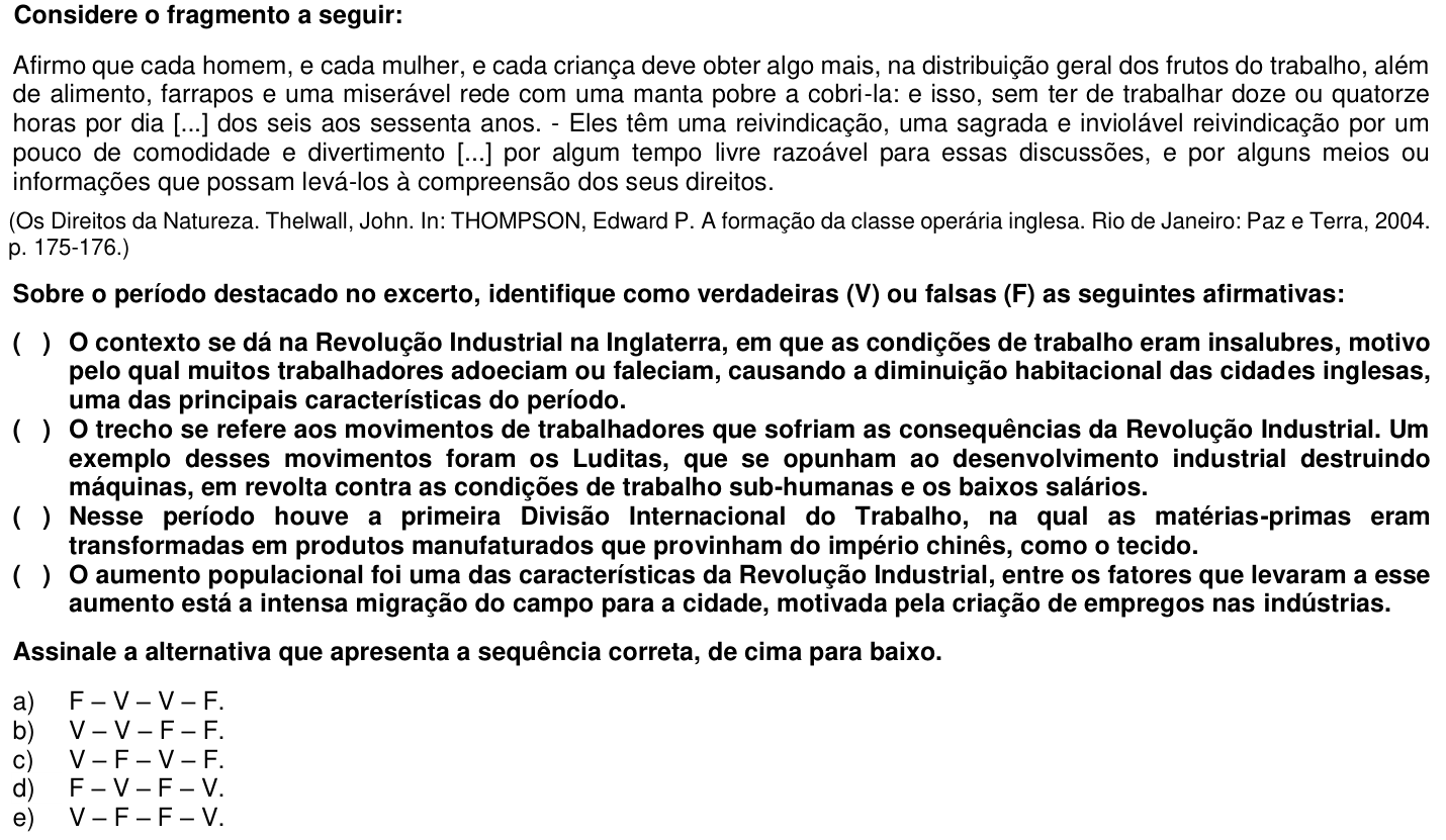 Questão 23 no caderno 1ª fase da UFPR 2017
