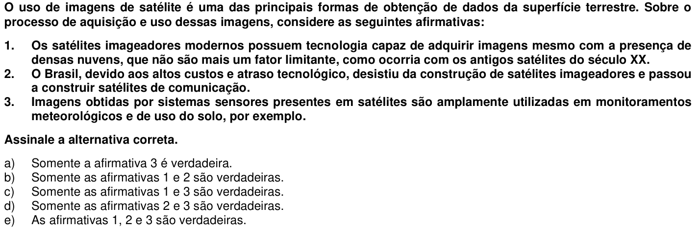 Questão 30 no caderno 1ª fase da UFPR 2017