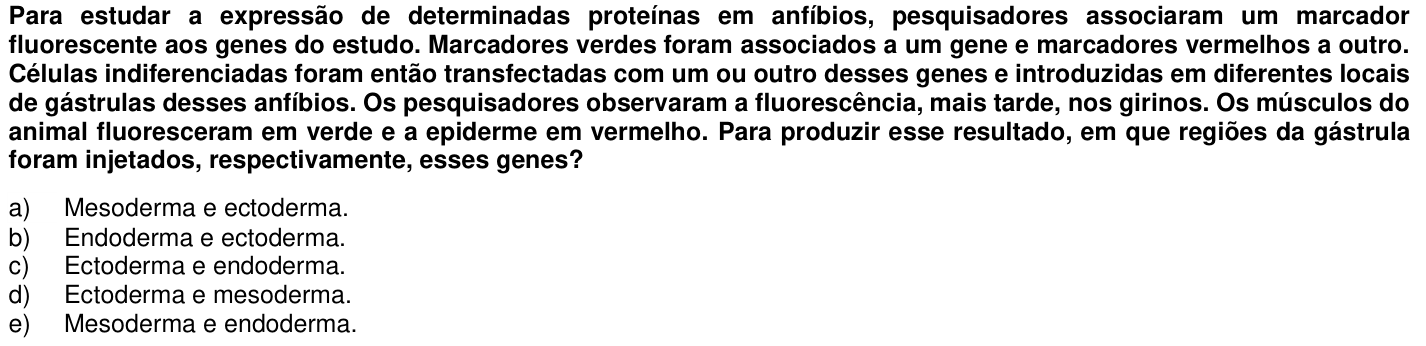 Questão 37 no caderno 1ª fase da UFPR 2017