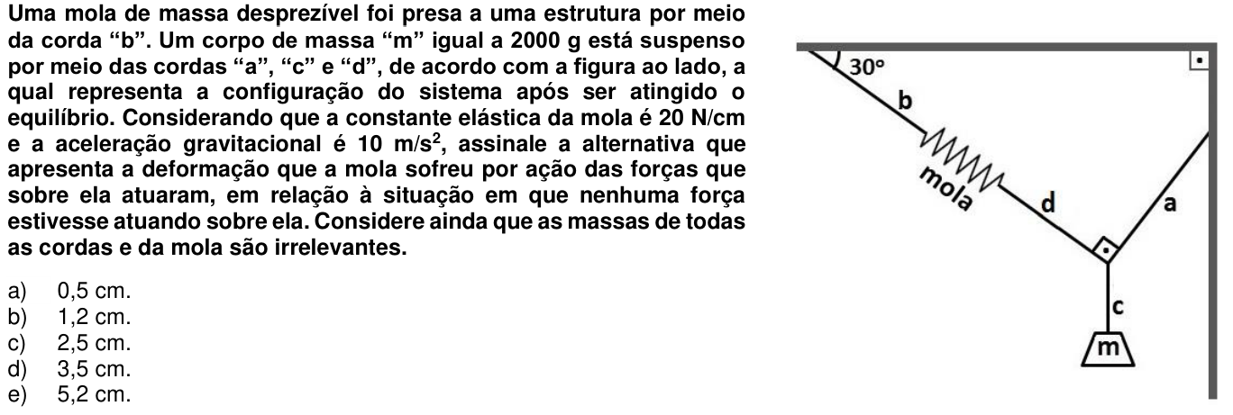 Questão 46 no caderno 1ª fase da UFPR 2017