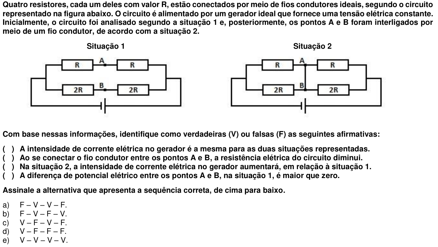 Questão 48 no caderno 1ª fase da UFPR 2017