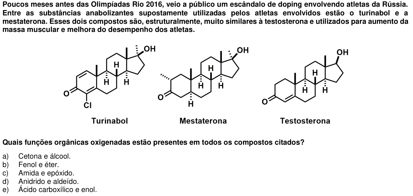 Questão 62 no caderno 1ª fase da UFPR 2017