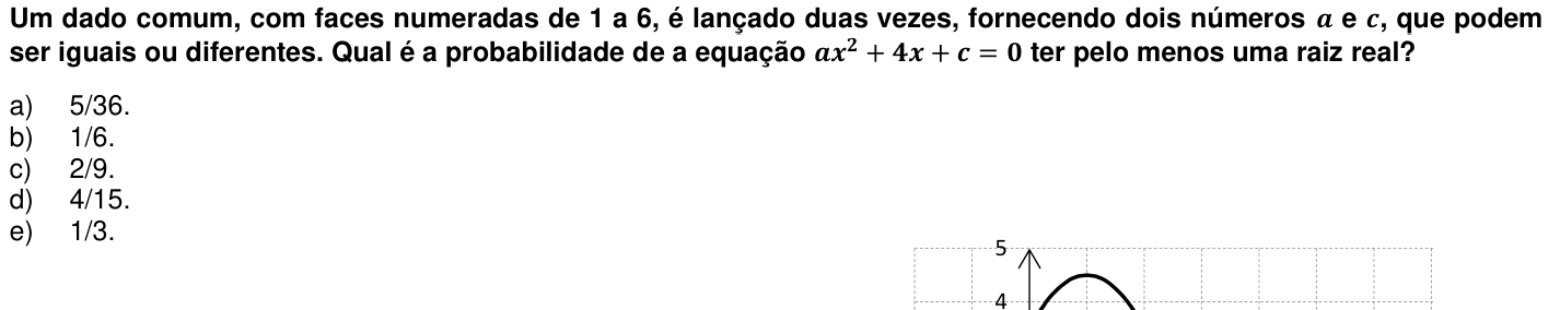 Questão 70 no caderno 1ª fase da UFPR 2017
