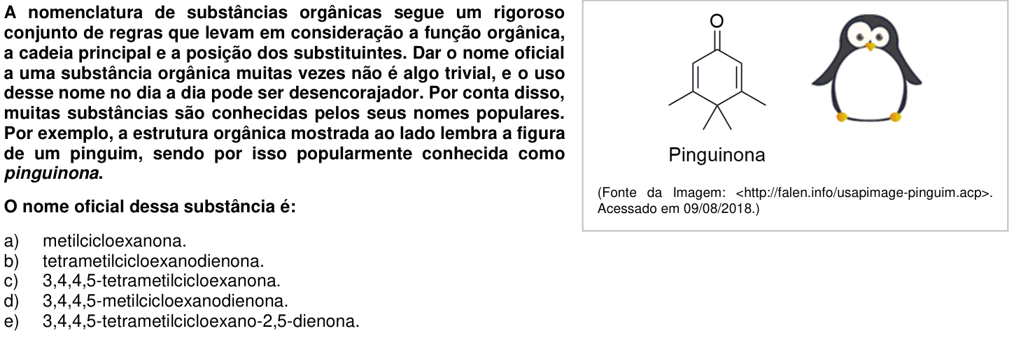 Questão 14 no caderno 1ª fase da UFPR 2019