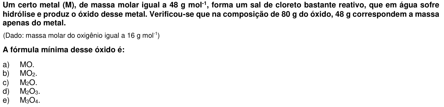 Questão 15 no caderno 1ª fase da UFPR 2019