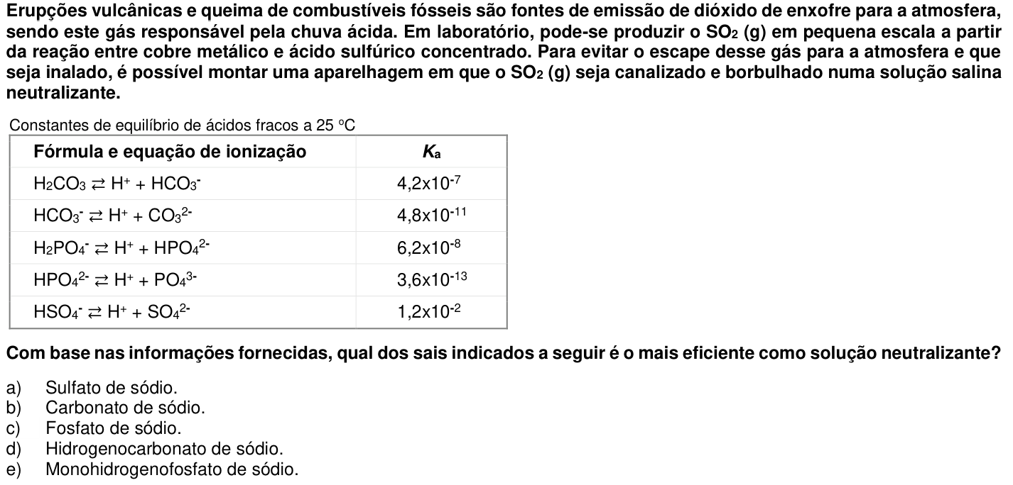 Questão 18 no caderno 1ª fase da UFPR 2019
