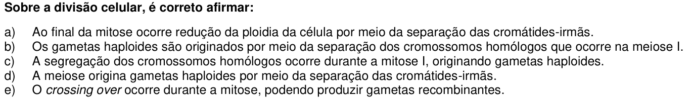 Questão 23 no caderno 1ª fase da UFPR 2019