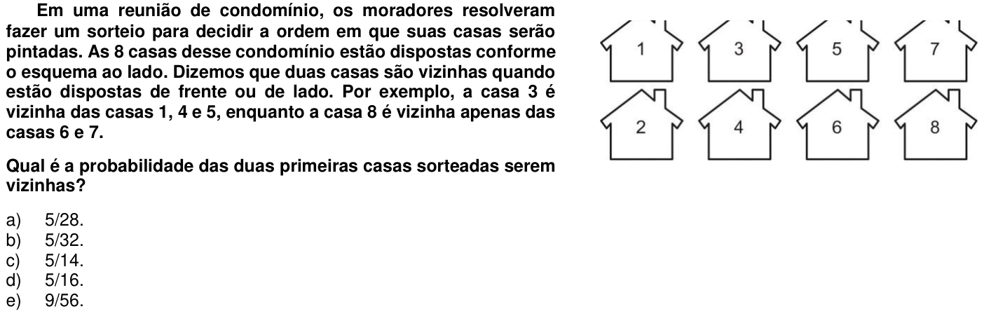 Questão 31 no caderno 1ª fase da UFPR 2019