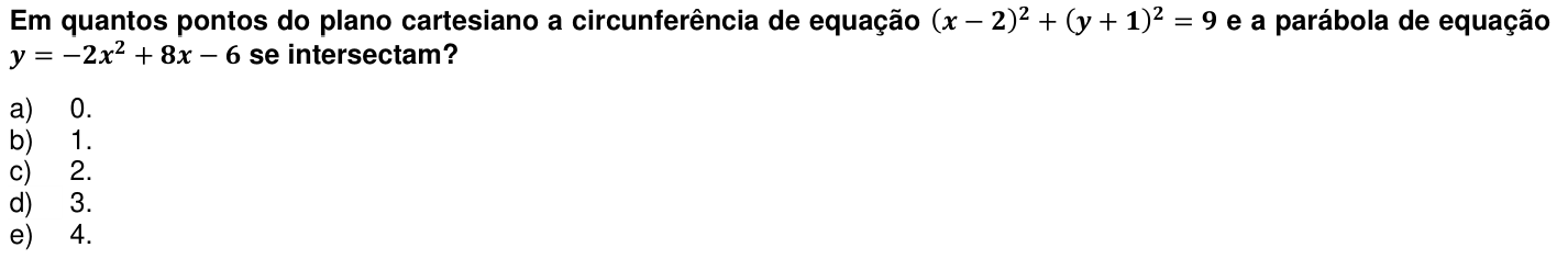 Questão 35 no caderno 1ª fase da UFPR 2019