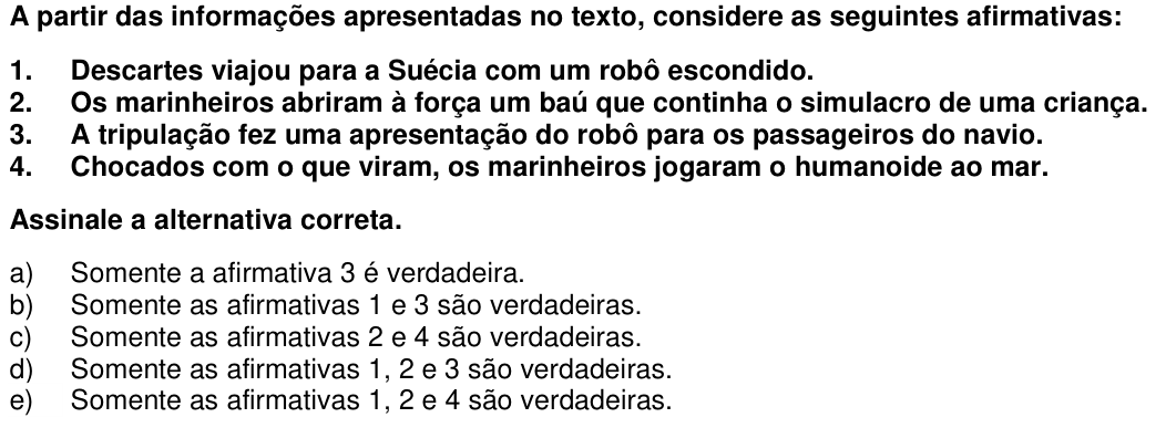 Questão 88 no caderno 1ª fase da UFPR 2019
