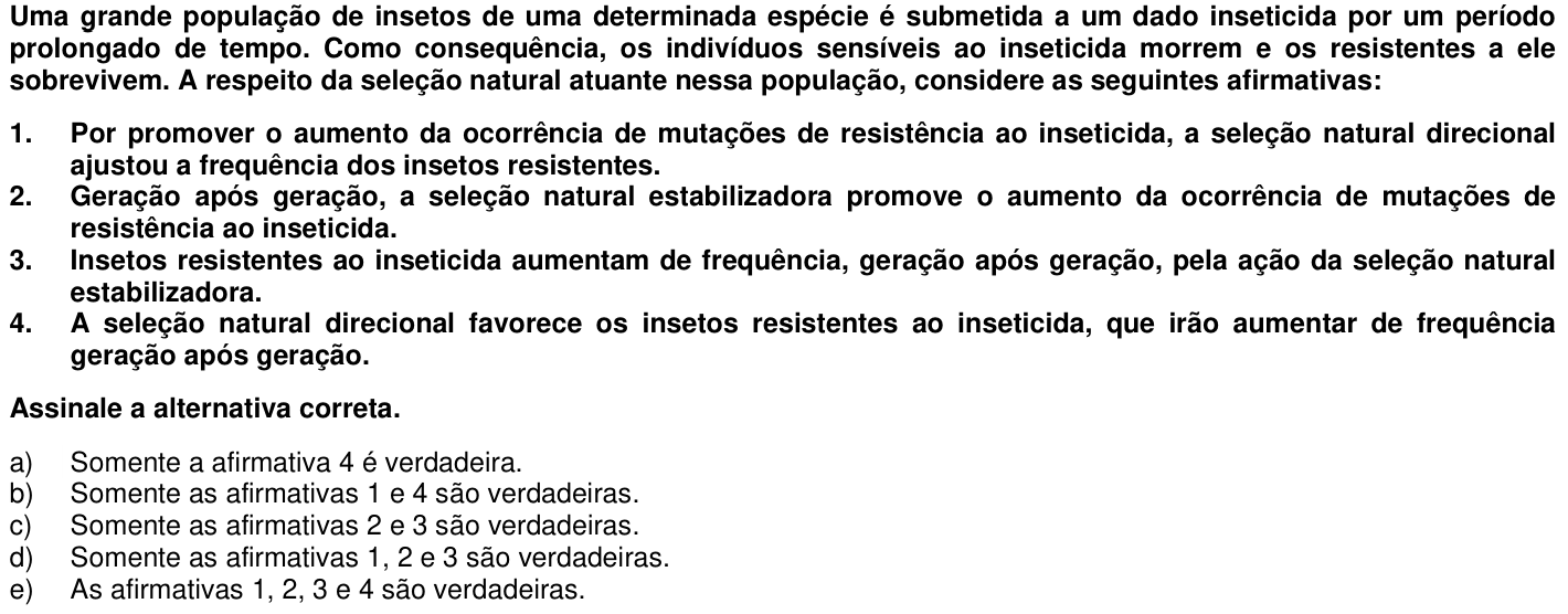 Questão 2 no caderno 1ª fase da UFPR 2020