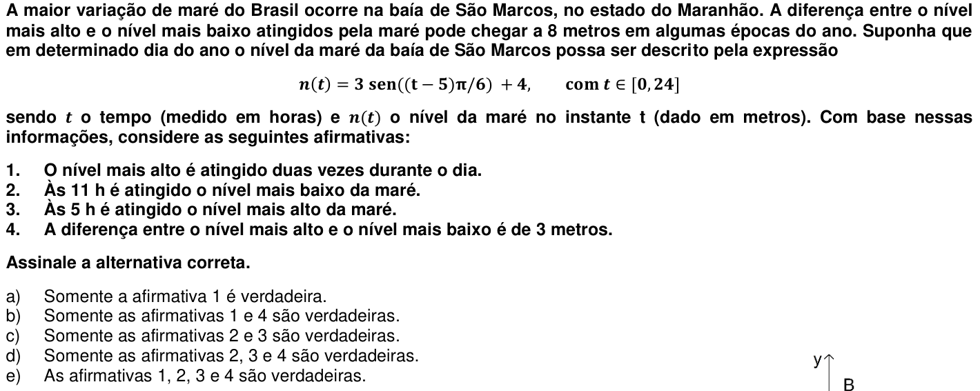 Questão 17 no caderno 1ª fase da UFPR 2020
