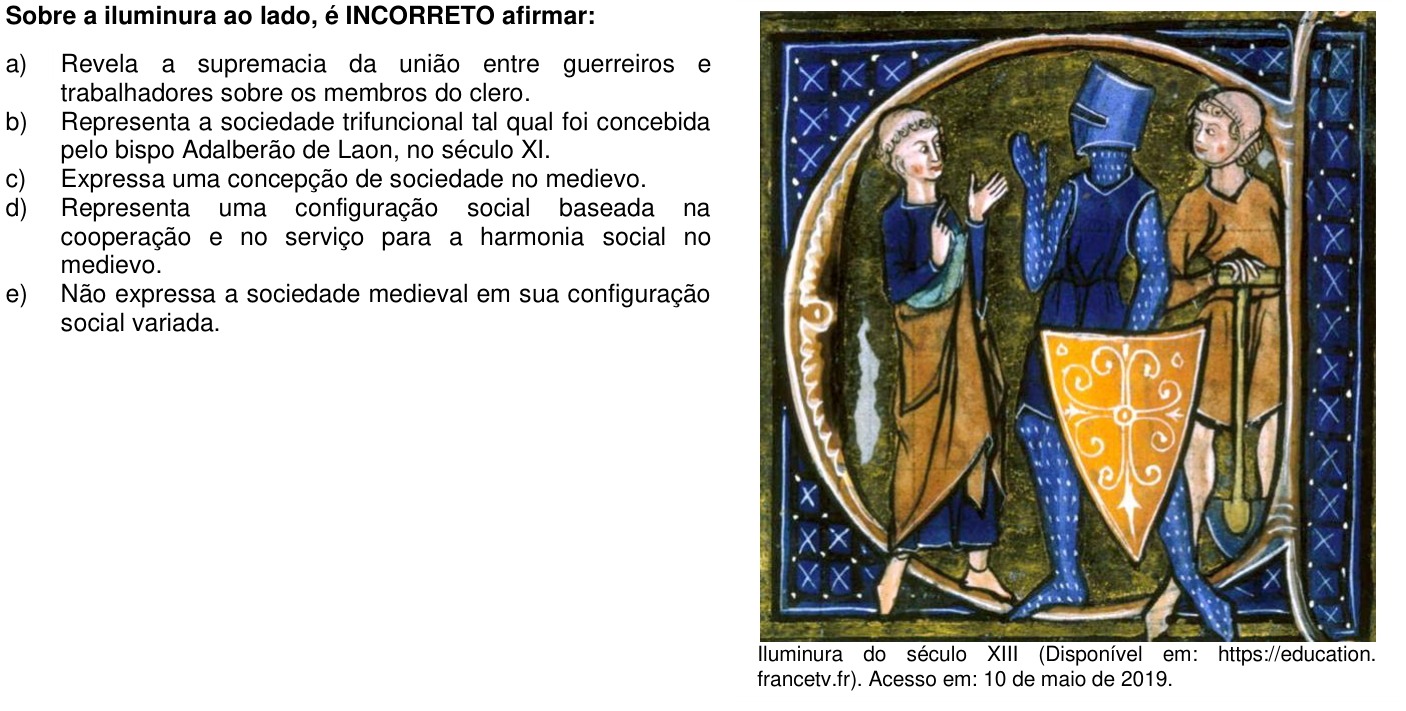 Questão 20 no caderno 1ª fase da UFPR 2020