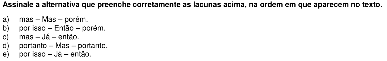 Questão 47 no caderno 1ª fase da UFPR 2020