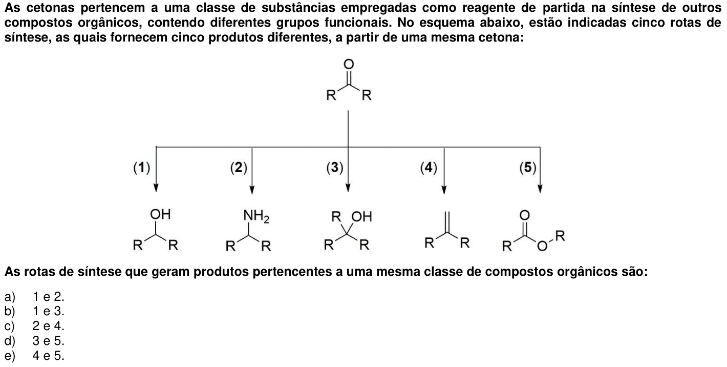Questão 56 no caderno 1ª fase da UFPR 2020