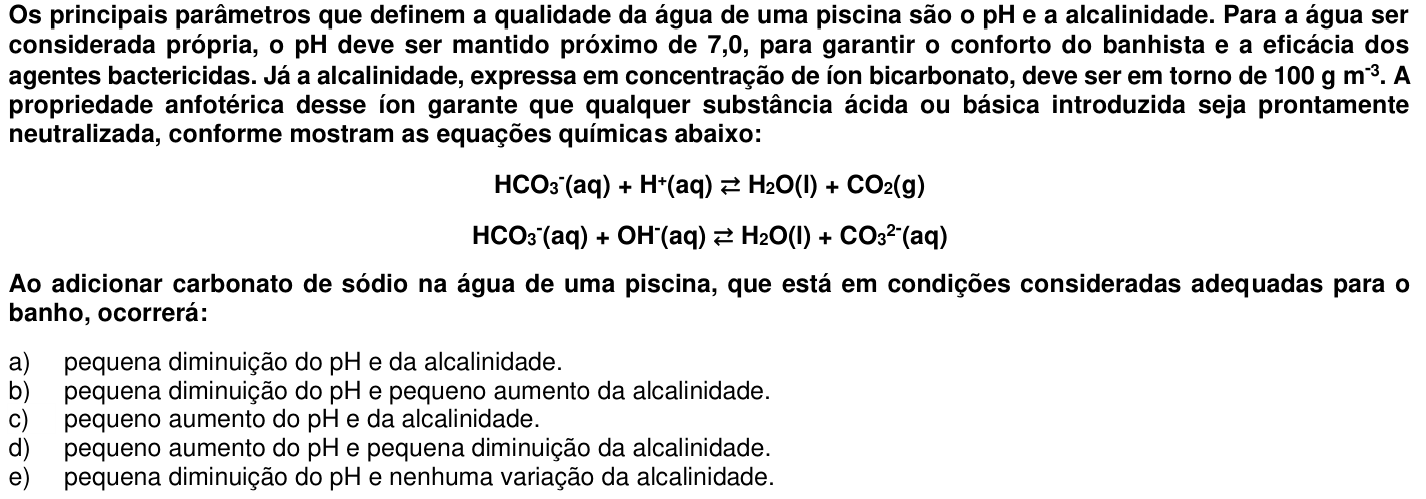Questão 60 no caderno 1ª fase da UFPR 2020