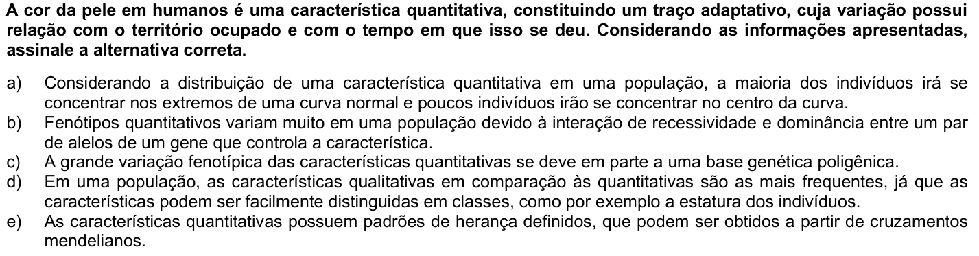 Questão 1 no caderno 1ª fase da UFPR 2023