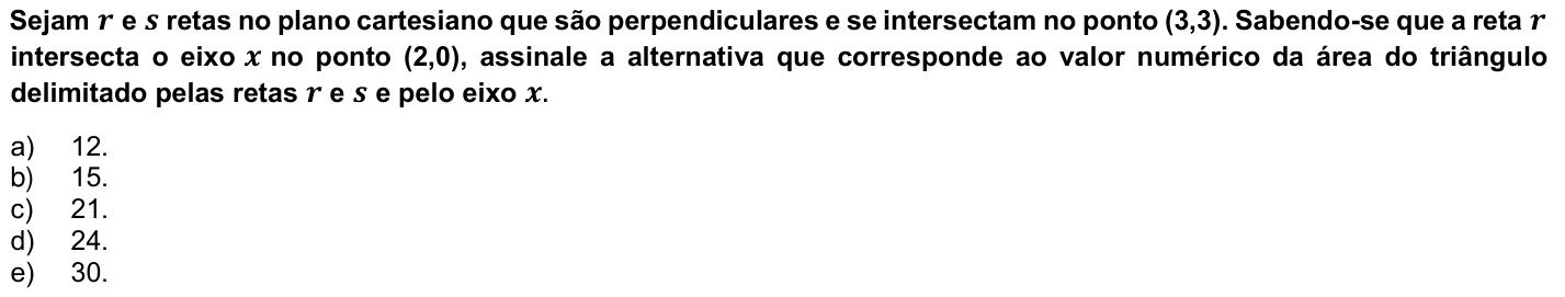 Questão 14 no caderno 1ª fase da UFPR 2023