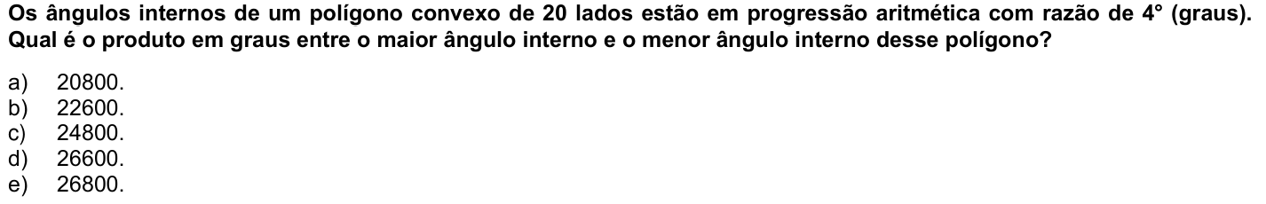 Questão 16 no caderno 1ª fase da UFPR 2023