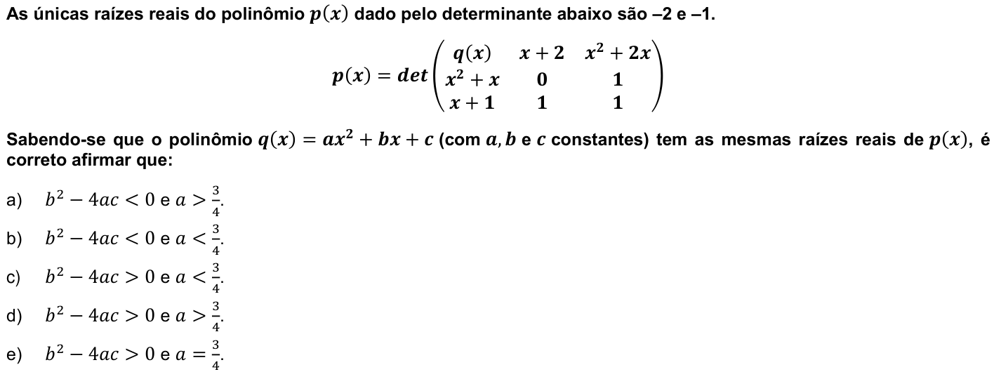 Questão 17 no caderno 1ª fase da UFPR 2023