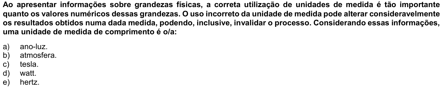 Questão 28 no caderno 1ª fase da UFPR 2023