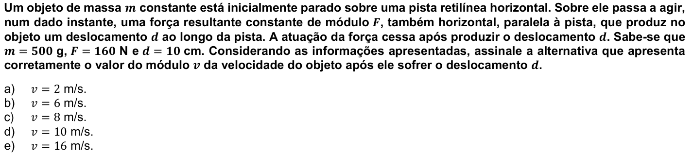Questão 31 no caderno 1ª fase da UFPR 2023