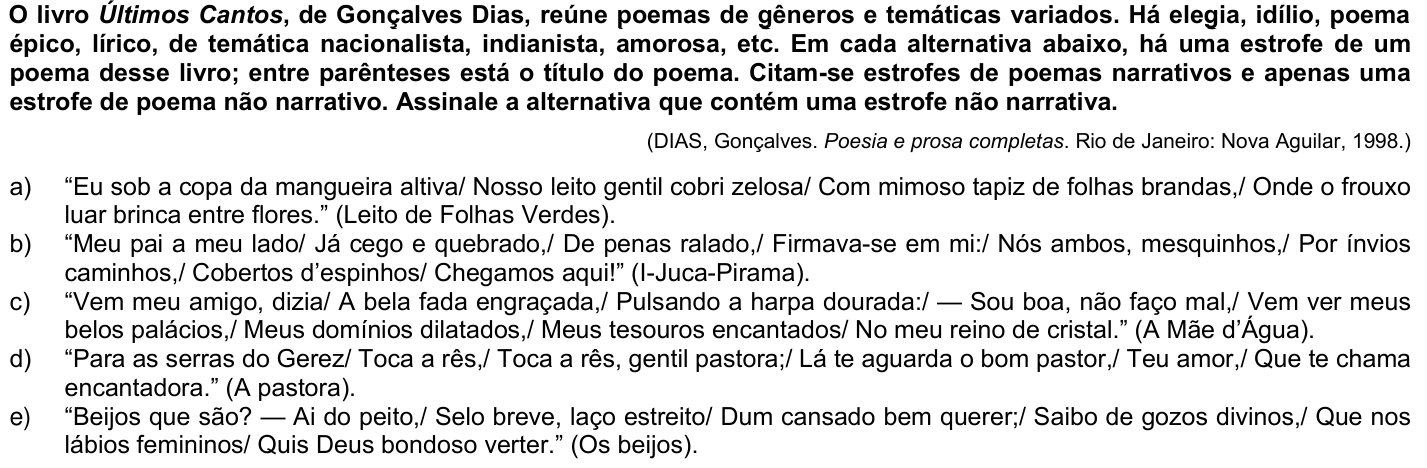 Questão 49 no caderno 1ª fase da UFPR 2023