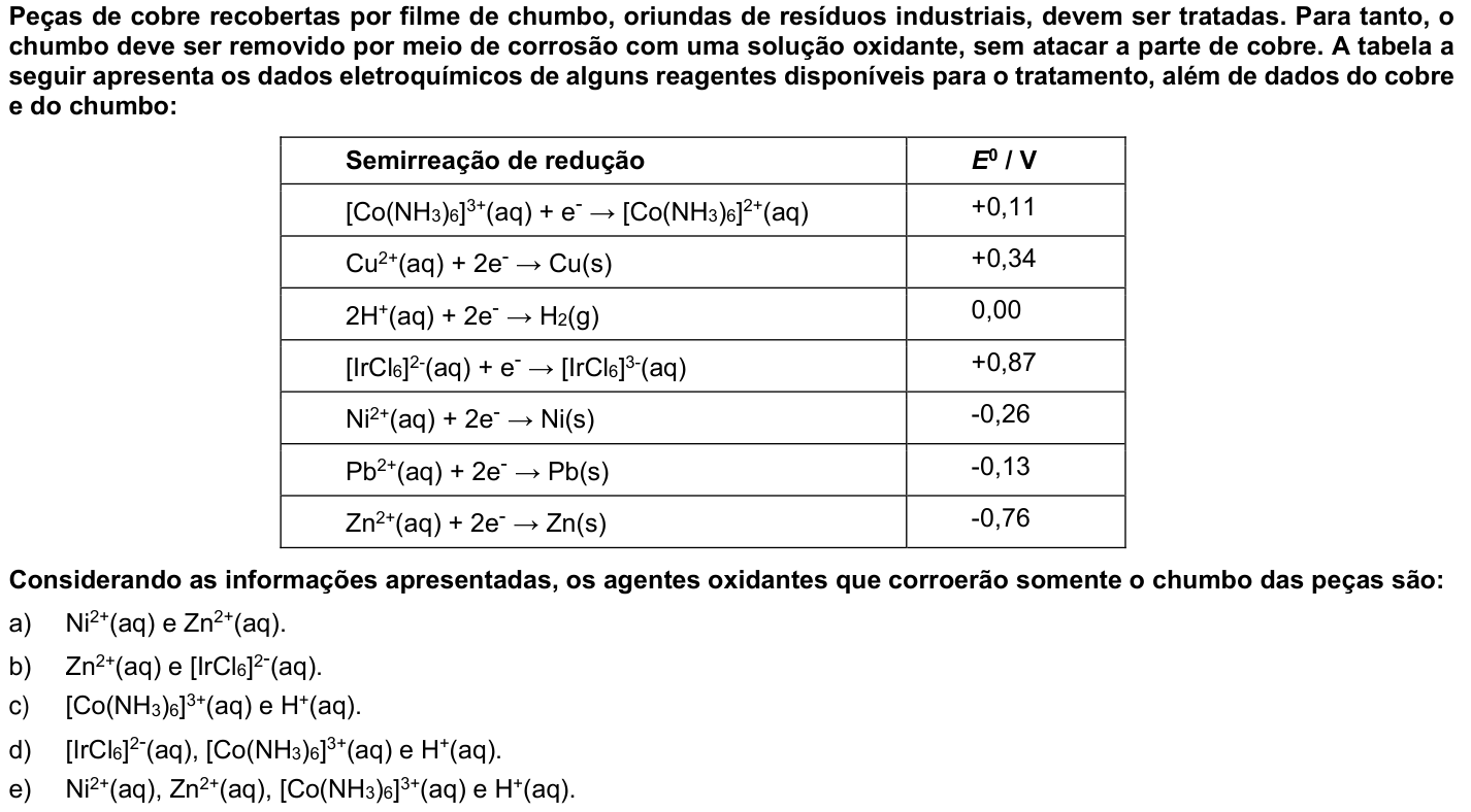 Questão 56 no caderno 1ª fase da UFPR 2023