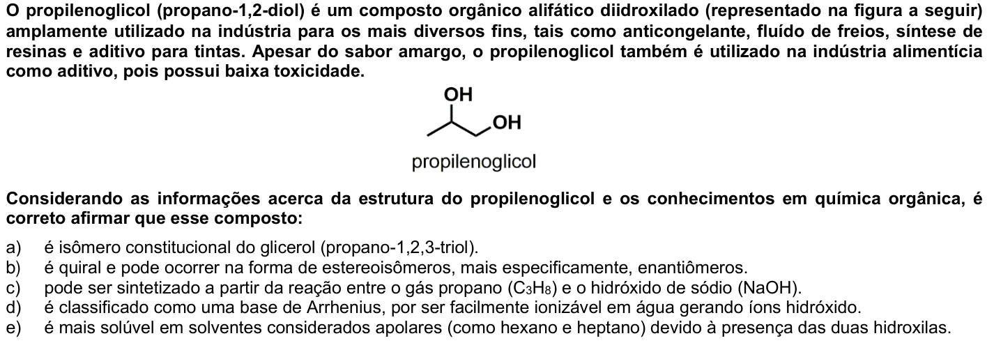 Questão 58 no caderno 1ª fase da UFPR 2023