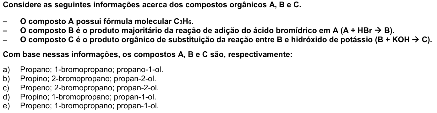 Questão 60 no caderno 1ª fase da UFPR 2023