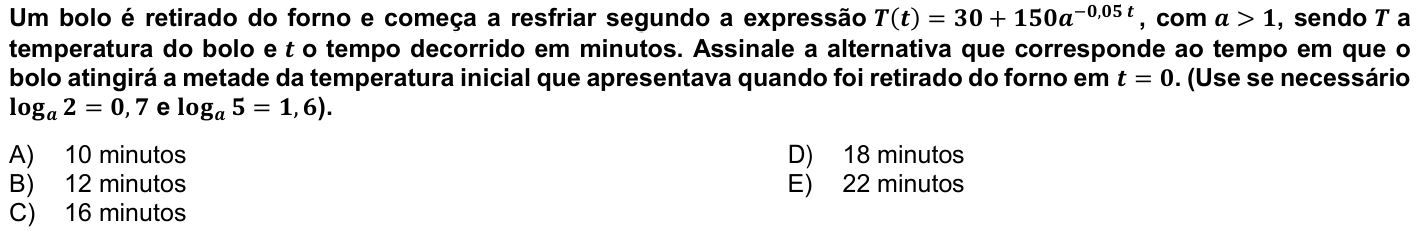 Questão 8 no caderno 1ª fase da UFPR 2024