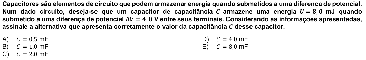 Questão 10 no caderno 1ª fase da UFPR 2024