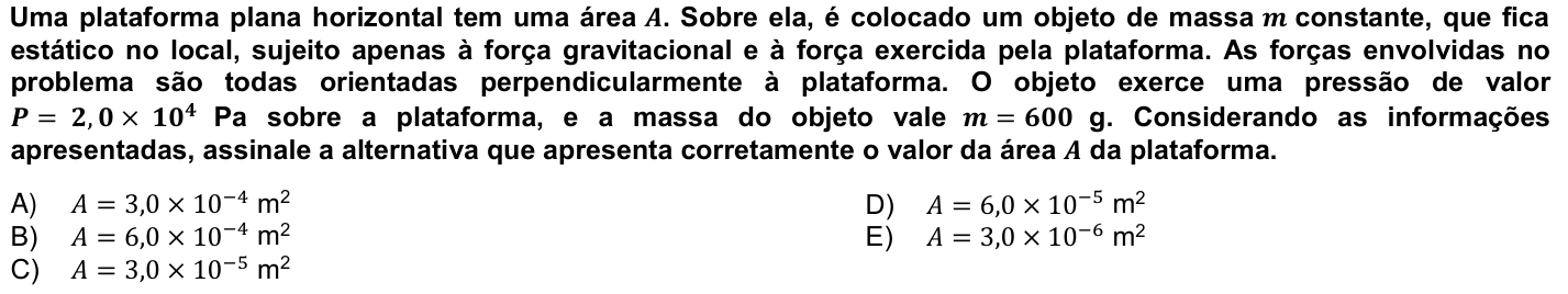 Questão 16 no caderno 1ª fase da UFPR 2024