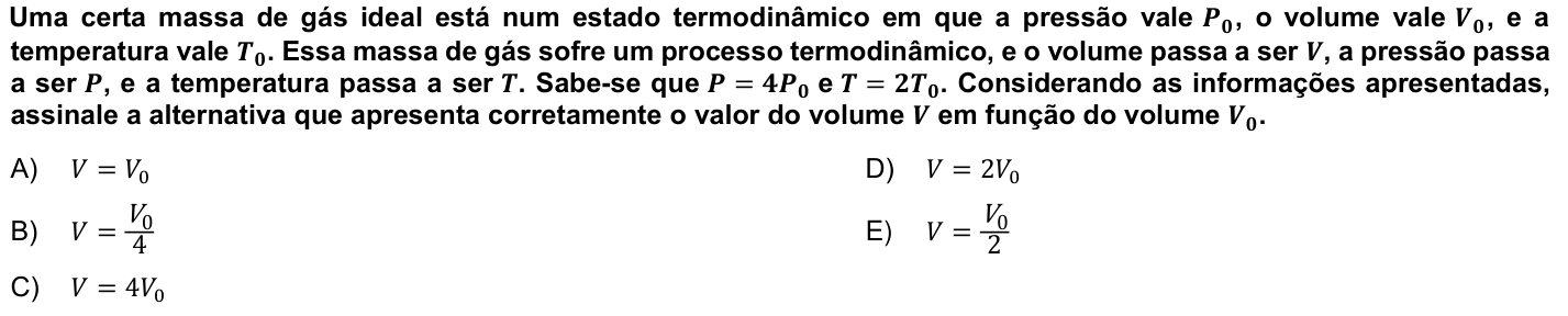 Questão 17 no caderno 1ª fase da UFPR 2024