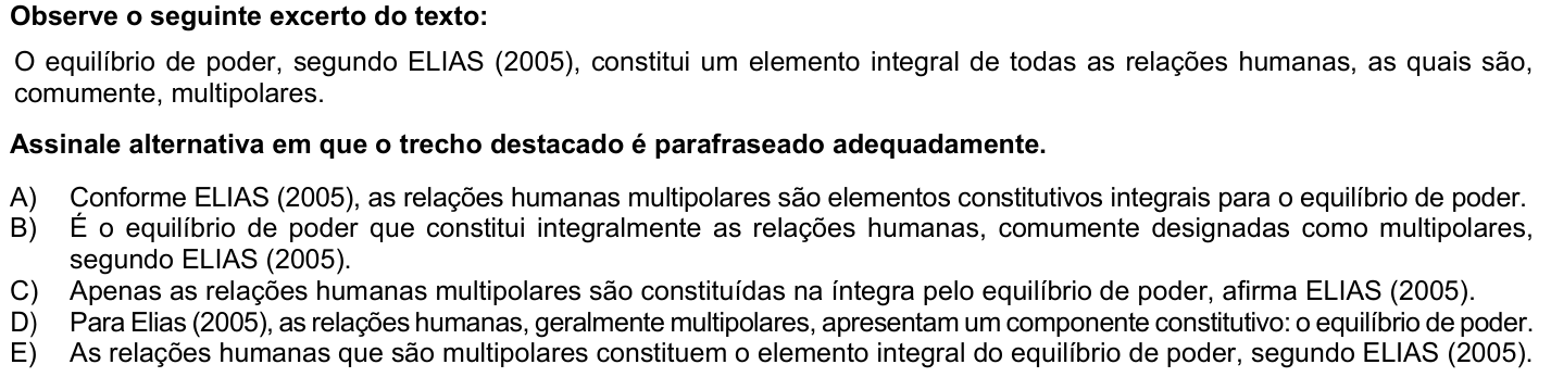 Questão 65 no caderno 1ª fase da UFPR 2024