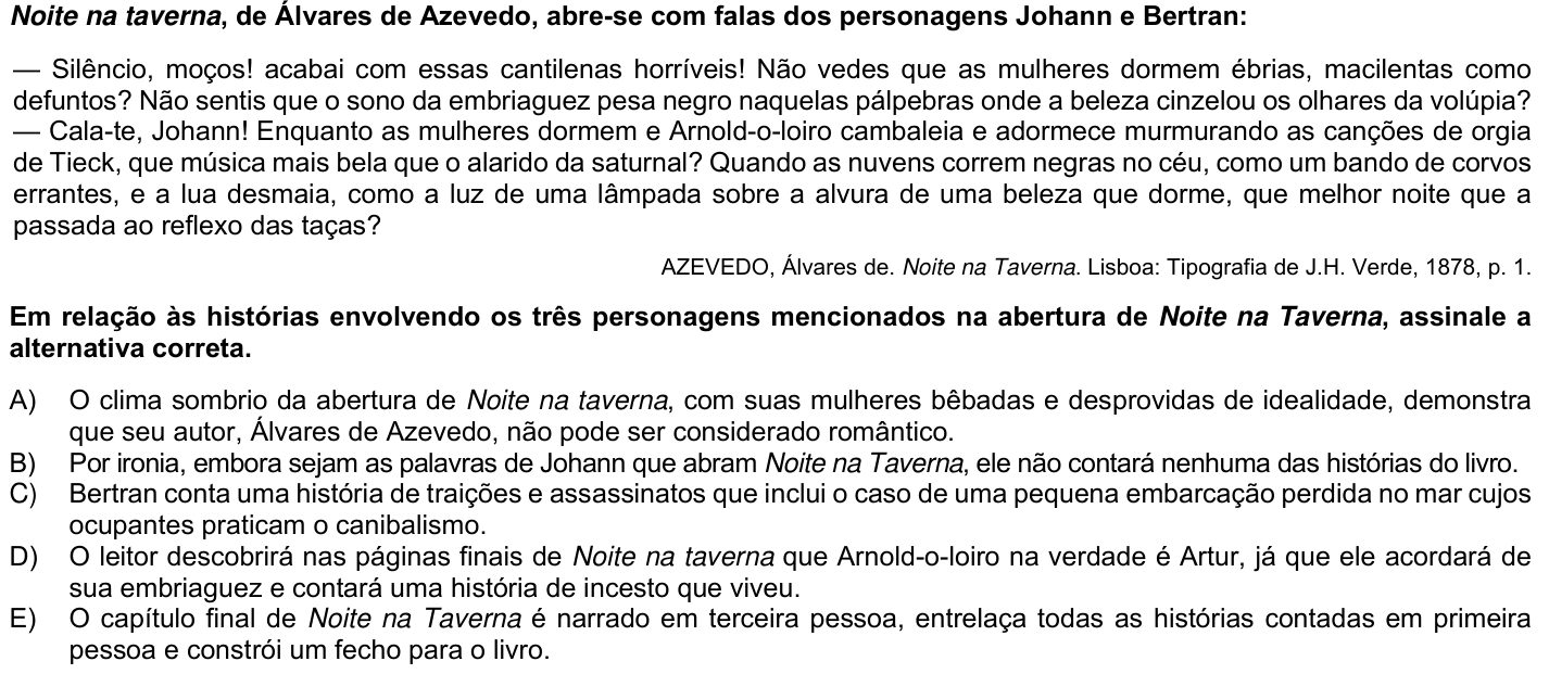 Questão 67 no caderno 1ª fase da UFPR 2024