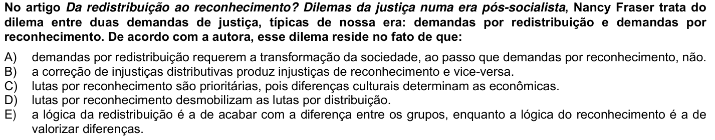 Questão 79 no caderno 1ª fase da UFPR 2024