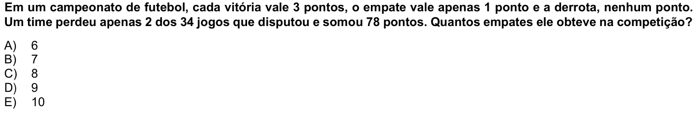 Questão 2 no caderno 1ª fase da UFPR 2025
