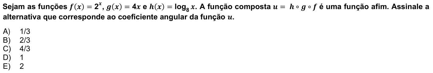 Questão 7 no caderno 1ª fase da UFPR 2025